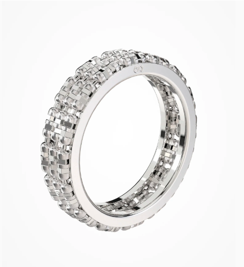 Anello Desmos in Argento INFINITY WORLD W 7/14 - INFINITY WORLD W 7/14